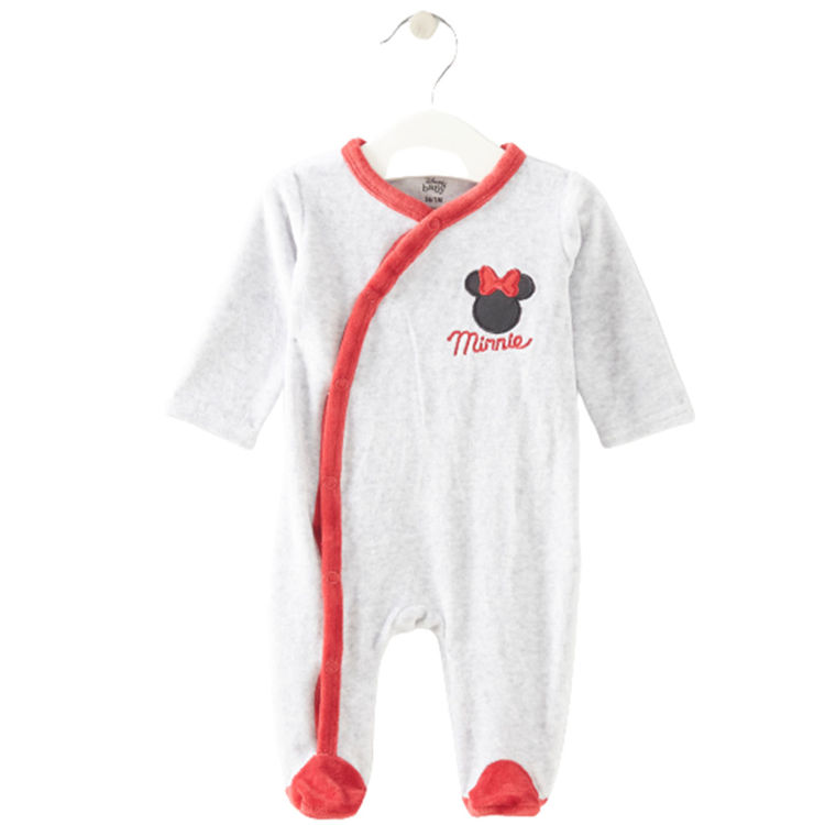 Picture of DISMF51059380-1501- FLEECY MINNIE GROW/ONESIE 1-24/36M